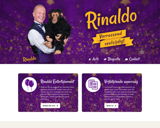 Rinaldos Jeugdshow Logo